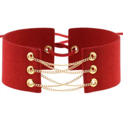 Joy Jewels Ras de cou Coral Rouge